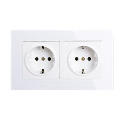 China ABS Customized All Country General Wall Switch And Socket for sale