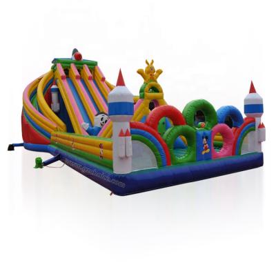 China PVC Factory Price Inflatable Kids Jumper Bouncer And Slide Combo for sale