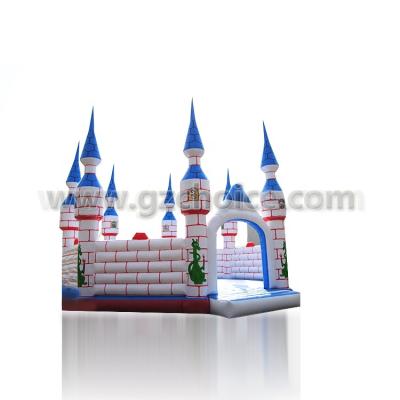 China Outdoor Commercial Giant Inflatable Bouncer Castle Kids Playground Combo Princess Castle Combo Inflatable Castle for sale