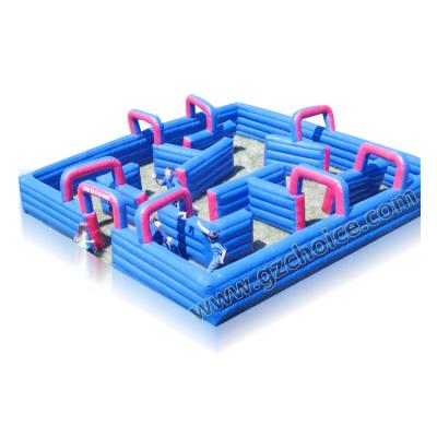 China PVC Maze Games For Both Inflatable Kids And Adults Puzzle Game Giant Inflatable Maze for sale