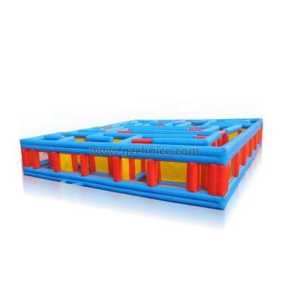 China PVC Sports Games Inflatable Maze Kids Playground Inflatable Maze for sale