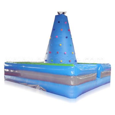 China Durable PVC Outdoor Outdoor Playground Entertainment Inflatable Climbing Tower Inflatable Climbing Wall for sale