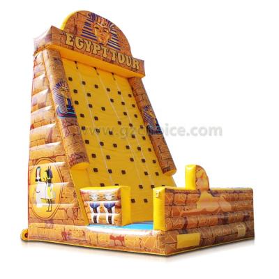 China Kids Play Outdoor Hot Sale Inflatable Climbing Wall Games Climbing Wall for sale