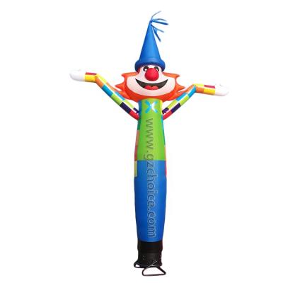 China Good Quality Pizza Air Duct Man Customized Inflatable Clown Sky Dancer Man For Air Dancer Advertising Customized Size for sale