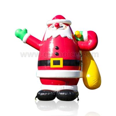 China 0.55mm PVC Tarpaulin Good Quality Outdoor Christmas Inflatable Model for sale