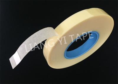 China Polyester Film Non Woven Fabric Tape , Rubber Adhesive Yellow Insulation Tape for sale