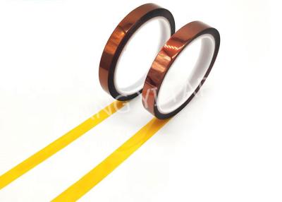 China Single Adhesive Side Die Cut Masking Tape , Polyimide Film Slilicone Adhesive Insulation Tape for sale