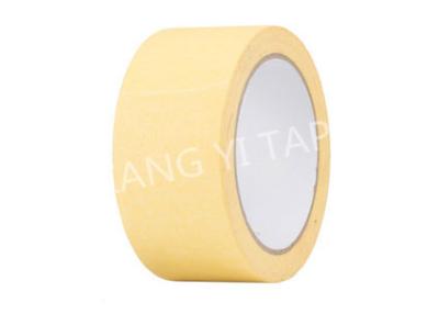 China Different Colors Paper Masking Tape , Crepe Paper Coated Masking Tape With Paper for sale