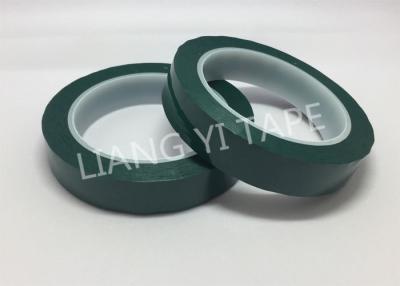 China Green Mylar Film Electrical Wire Tape , 0.025mm Thickness Adhesive Insulation Tape for sale