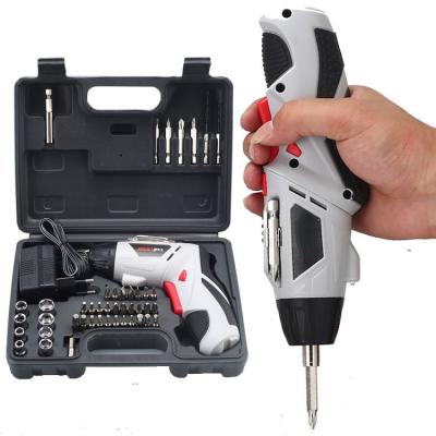 China 4.8 Volt Lithium Ion Knife Rechargeable Hand Drill Mini Cordless Electric Screwdriver with L-2 Drill Bit for sale