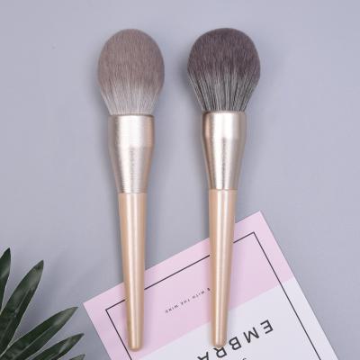 China Smudge Brush Powder Cosmetics Makeup Brush Private Label Blush Contouring Creams Powders Makeup Brush for sale