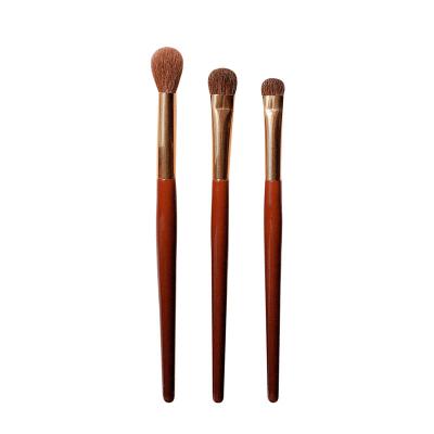 China Custom Private Simple Makeup Brush Eyeshadow Brush Hair Beauty Care Makeup Tools Horse Concealer Pencil Blending Brushes for sale