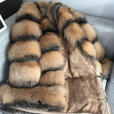 China New Fashion Anti-Shrink Zipper Fox Fur Vest Detachable Warm Coat For Sale for sale