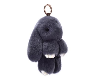 China Wholesale High Quality Casual Mailman Rabbit Fur Pendant For Ladies Bag for sale