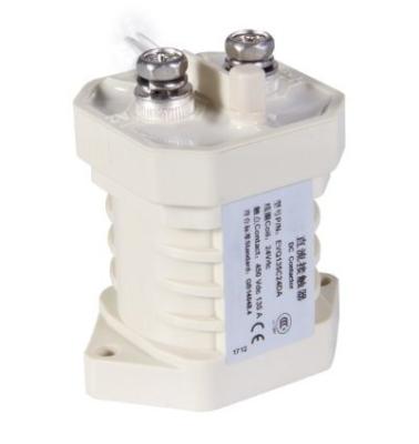 China 135A Battery Car Parts Contactor DC 1000V High Voltage Relay 12V/24V Coil EVQ135 for sale