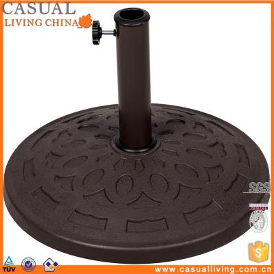 China Durable Outdoor Patio Resin Umbrella Parasol Base for sale