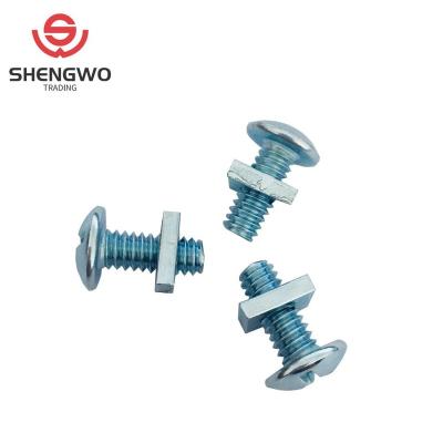 China Steel Galvanized Support Bolts With Square Nuts for sale