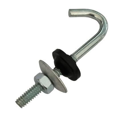 China Galvanized Steel Industry J Roofing Bolt With Nuts And Washer And Rubber Made In China for sale