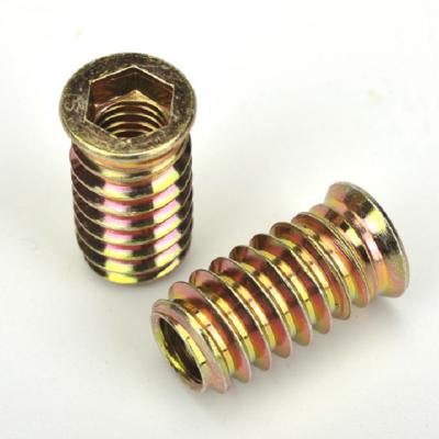 China General Industry Insert Nuts For Furniture Legs for sale