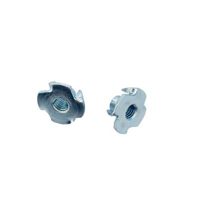 China General Industry Hot Sales Four Prongs T Nut DIN1624 Factory Price for sale