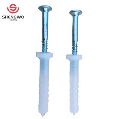 China Steel Nylon Frame Fixing Socket Anchor With Nail Screw for sale