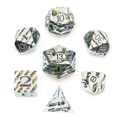 China Polyhedral Dice Set 7pcs 16mm RPG Dice Set Polyhedral Dies dnd dice volume for sale