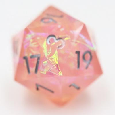 China Custom Dnd RPG board game polyhedral dnd RPG resin dies set 16mm for sale