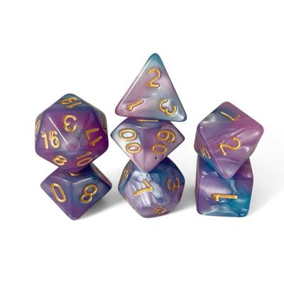 China Dnd Dies 2 Color Dnd Dies Die Opp Bag Resin Dungeon And Dragon Games Polyhedral Acrylic DND 16mm NC 10 4-20sides Warranty; Round of GUA for sale