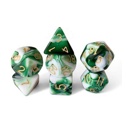 China Opaque Dnd and NC Dice Dice Dungeon 4-20sides Dragon Polyhedral Acrylic Dnd Dice Dice Games 16mm Opp Bag Resin 10 Warrant; Round of GUA for sale