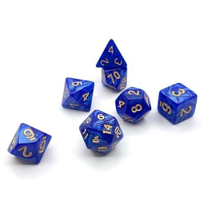 China Dnd Dies Dies Dnd Marble Acrylic Plastic Blue for sale