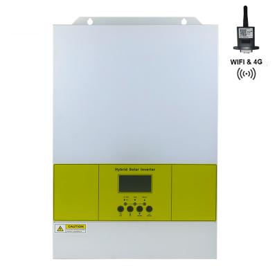 China 48V/5.5KW pure sine wave 500Voc inverter which can work without 482*290*113 battery for sale