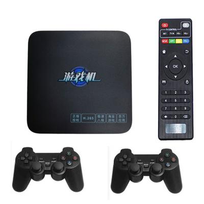 China 4K WIFI Android TV Box Game Machine With Built-in Games Controller Retro Tv Box Game for sale