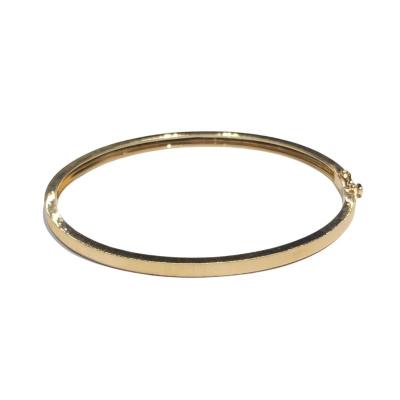 China CLASSIC made in China promotional price jewelry fashion bracelets gioielli 18K gold brushed wire drawing bracelet advanced customization for sale