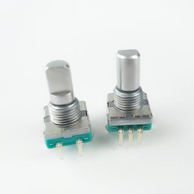 China Small Volume Customized EC11 Type Power Amplifiers Tuning Rotary Encoder for sale