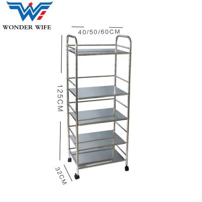 China Adjustable Steel Organizer Shelves Shelving Rack Storage Multifunctional Kitchen Viable Equipment for sale