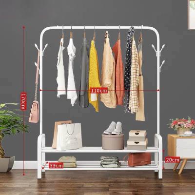 China Sustainable Balcony Clothing Rack Metal Hanger Eco - Friendly Rack For Drying Clothes for sale