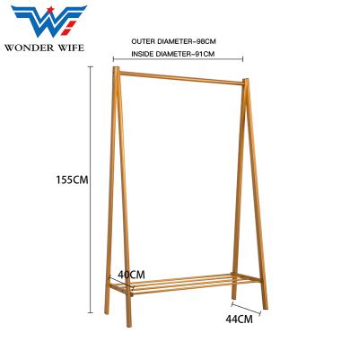 China Modern Portable Metal Gold Clothing Rack Clothes Rack Universal Hanging Clothes Rack for sale