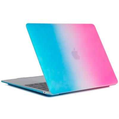 China Crystal Colorful Rainbow Mac Laptop Cases With Same Keyboard Cover, Best Laptop Cases For Apple Macbook Pro 12 13 14 15 16 Inch Cases for sale