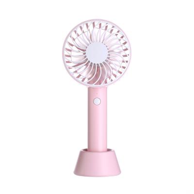 China 180 degree rotation 180 degree fan Mute Desktop Mini Fan Charging Usb Small Handheld Rotating Portable Fan for sale