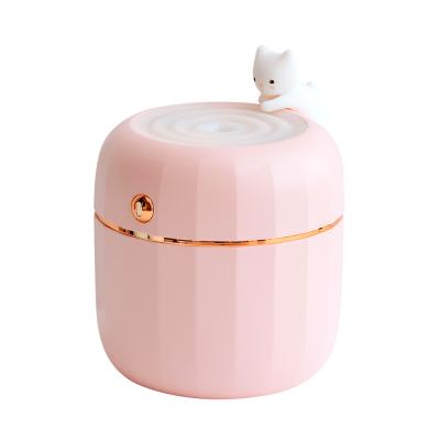 China Cat Humidifier Home Air Diffuser Heavy Mist Silent USB Mini Humidifier Desktop Capacity Large for sale