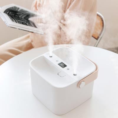 China Two jet port stroke. Humidifier USB Charging Multifunctional Household Large Capacity Portable Indoor Mute Spray Humidifier for sale