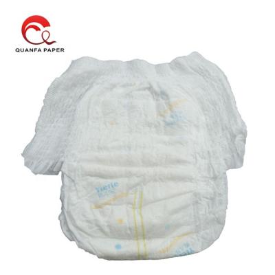 China Wholesale Full Absorbency Baby Pants Printed Disposable Diaper for sale