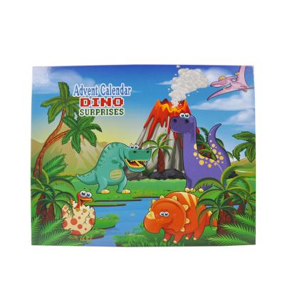 China Wholesale Custom Rectangle Box 3D Dinosaurs Wall Stickers Kids Toys Gift Boxes Dinosaur Figure Toy 5cm for sale