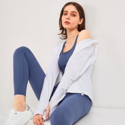 China Breathable Warm Sale Yoga Jacket Set Jacket Active Wear Women Zip Casual Gym Sports Fitness Gym Yoga Jacket for sale