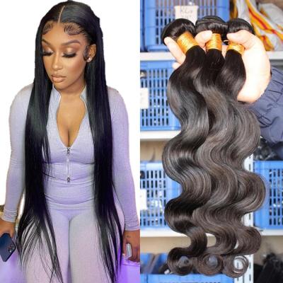 China Silky Straight Wave Hair Bundles With Closure Brazilian Hair Bundles With Closure With Closure Remy Human Hair Bundles for sale