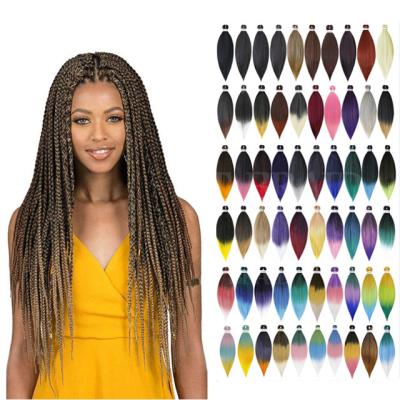 China Ez Braid Crochet Hair Elephant Synthetic Braid Hair Extensions Ombre 26 Inch Xpression EZ Braiding Hair Extension Pre-Stretched Crochet Braid Hair Synthetic Braiding Hair D 'expression for sale