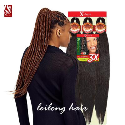 China Ez Braid Synthetic Crochet Hair Elephant Braids Hair Extensions Free Sample Prestretched Extensions For African Expression Hair Ombre Braids Easy Braid Pre Stretched Synthetic Braiding Hair for sale