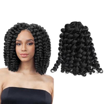 China Synthetic Fiber Wand Curl Curly Crochet Braids Curly Crochet Hair Crochet Braids Hair Extensions Ombre Synthetic Hair Crochet Braiding Twist for sale