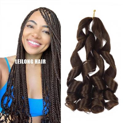 China High Quality With Low Price Loose Wave Hair Bulk Braiding Crochet Braids Big Quality Synthetic Hair Extensions Hairstyle for sale