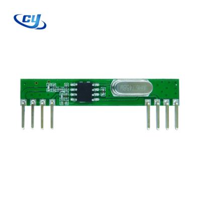 China CY33 ASK/OOK 315/433MHz RF Data Transmission Wireless Receiver Module for Alarm and Security System for sale